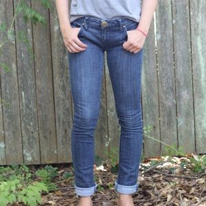Medium wash Free People jeans